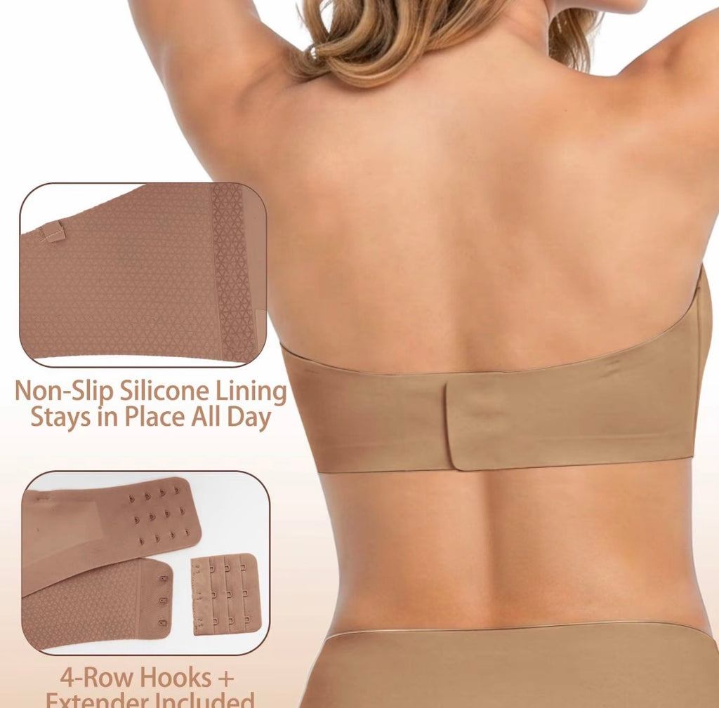 Antislip straploze BH- Gratis waszak bij aankoop van een bh! 🛍️