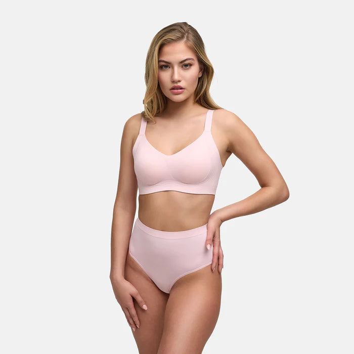 Seamless compact push- up BH