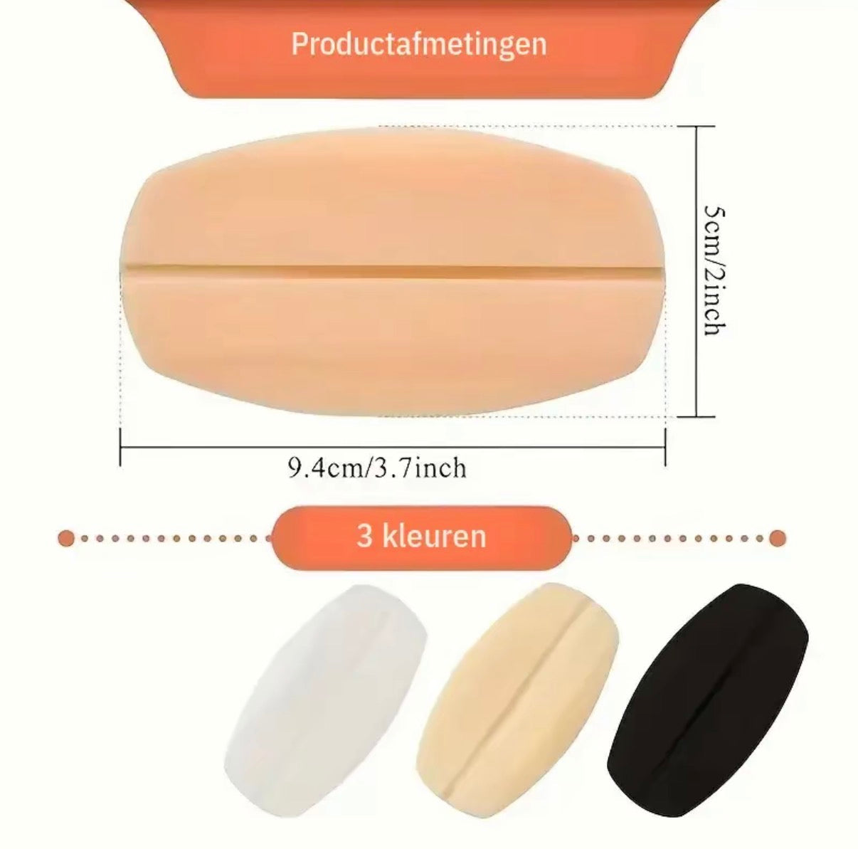 BraGrip™ Siliconen Anti-Slip Pads – 6 Stuks