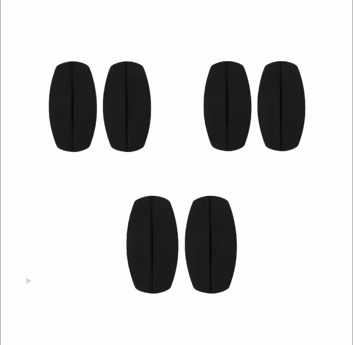 BraGrip™ Siliconen Anti-Slip Pads – 6 Stuks